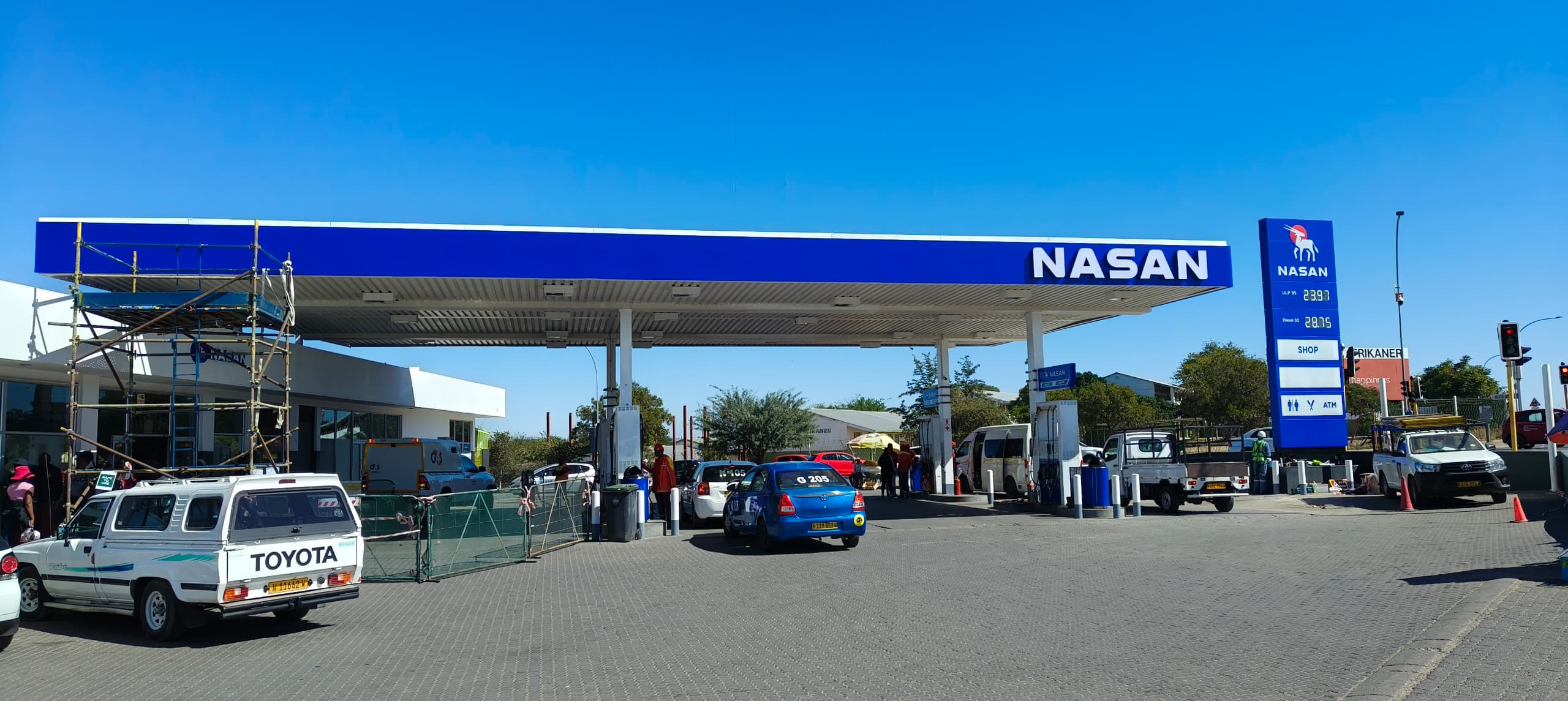 Image of a Nasan Energies service station