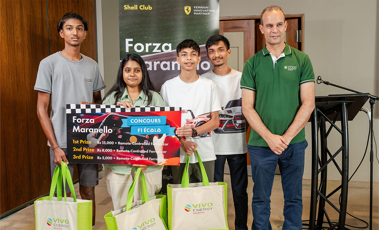 Concours Shell F1 Écolo : trois jeunes talents primés pour leur ingéniosité